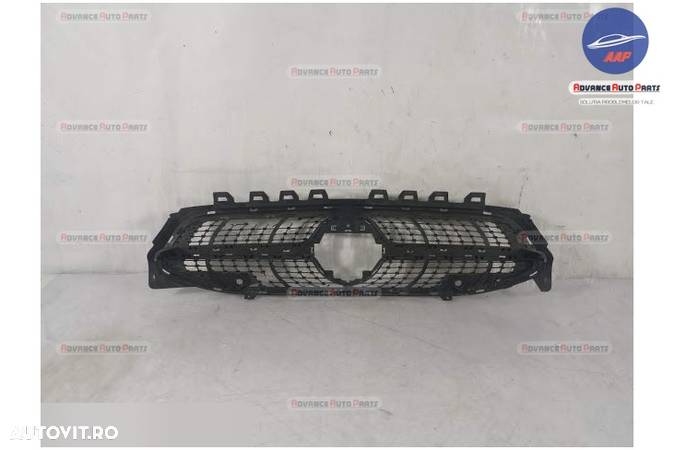 Grila Centrala Bara Fata Mercedes CLA W118 2018 2019 2020 2021 originala - 6