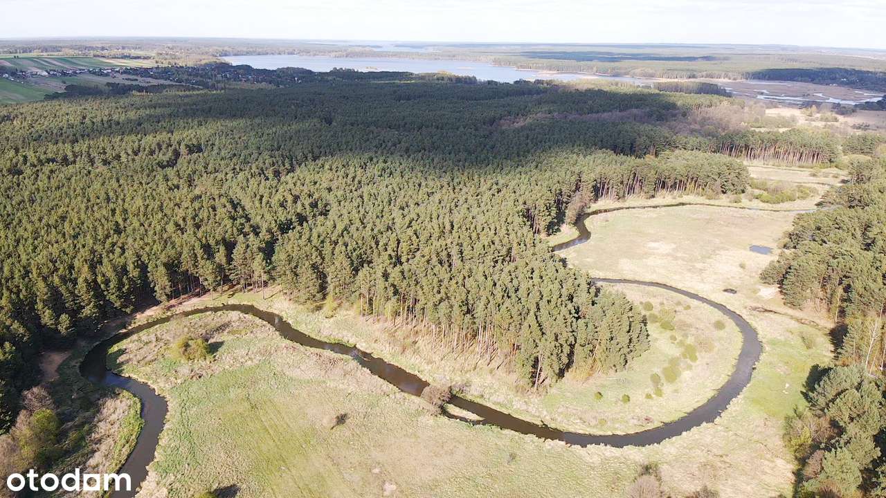 Dom drewniany z 4 pokojami pod miastem, las i rzeka-15