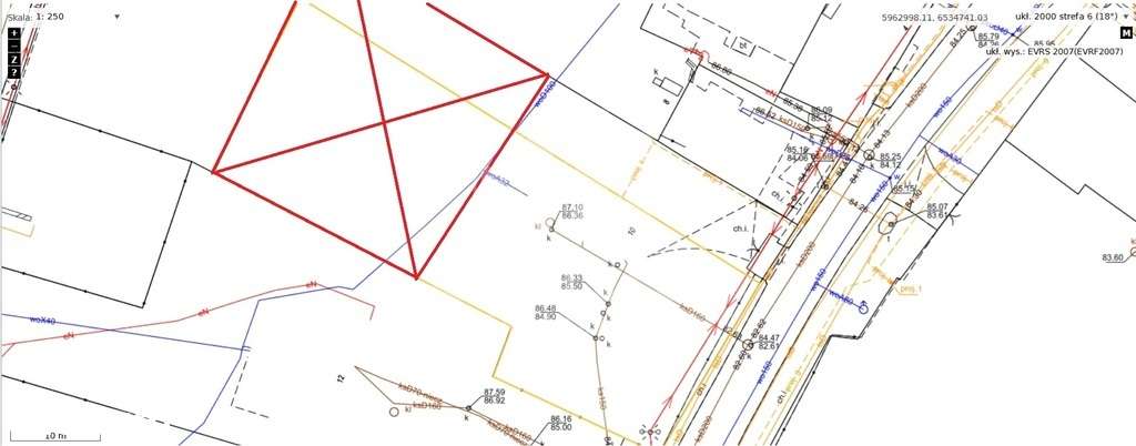 W centrum Skórcza pod zabudowę bliźniaczą - Pełny obrazek: 3/4