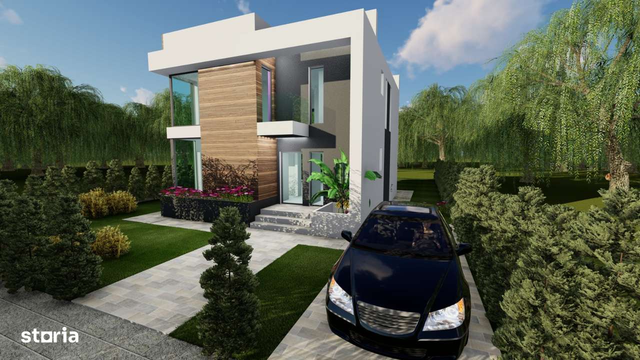 Vila/Casa 4 camere-teren 416 mp/Com.Berceni-5