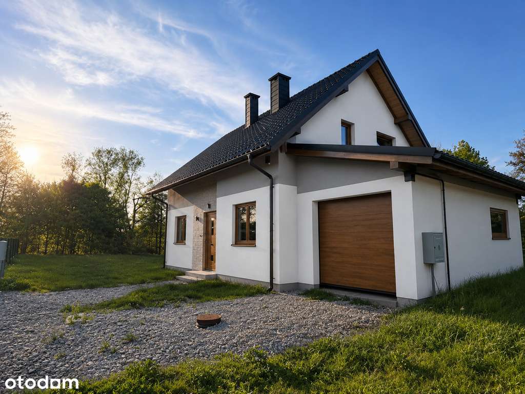 Dom wolnostojący-13 ar działka!138m2-5 pokoi+garaż