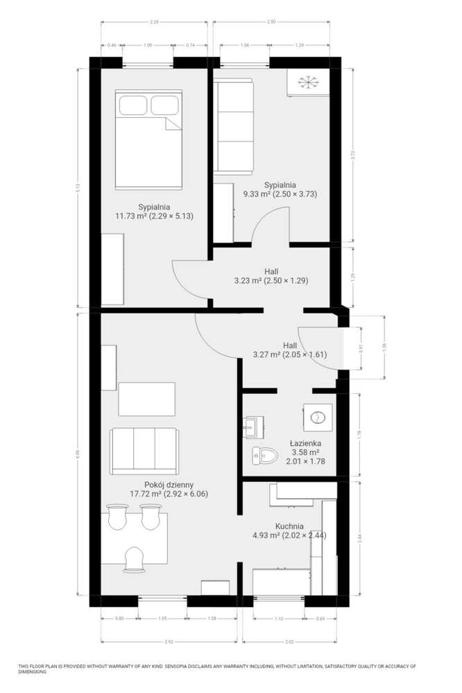 3 pokojowe mieszkanie na wyższym parterze, Kłodzko-9
