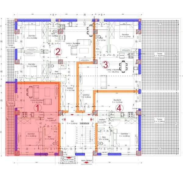 DEZVOLTATOR Garsoniere/apartamente 2/3camere - ULTRACENTRAL-IULIE 2025 - Imagine principală: 3/5