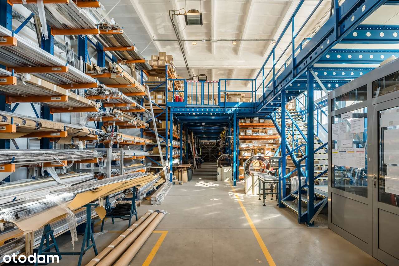 NOWA CENA / Budynek biurowy / Hala produkcyjna / Magazyn / Działka-9