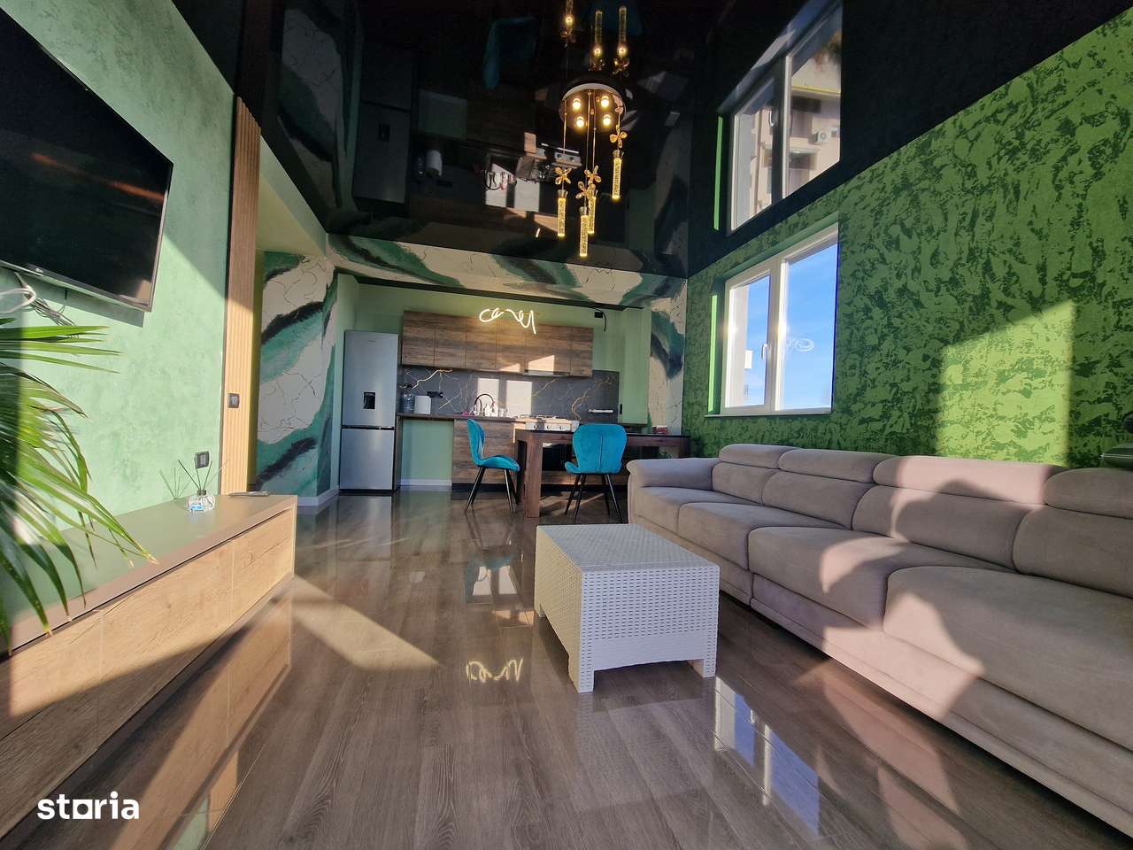 Mamaia Nord(Hanul Cu Peste)-2 camere, mobilat-utilat nou,etaj 4/5 lift-12