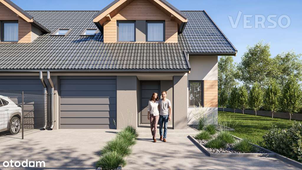 Gmina Zawonia, 5 pokoi z garażem, połowa bliźniak-8