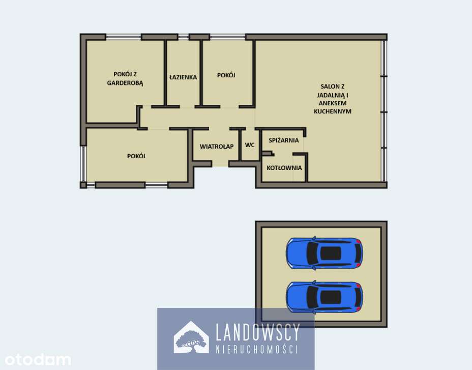 Nowoczesny, parterowy dom | 250 metrów od Jeziora - Pełny obrazek: 4/20