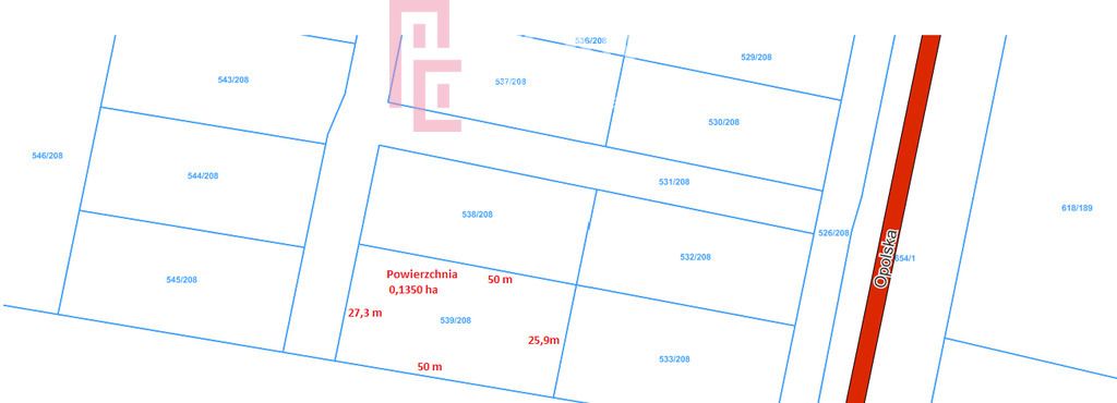 Na sprzedaż działka budowlana/Opole/Chrząszczyce