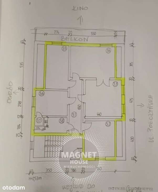 99mkw z balkonem i ogrodem w Złocieńcu-11