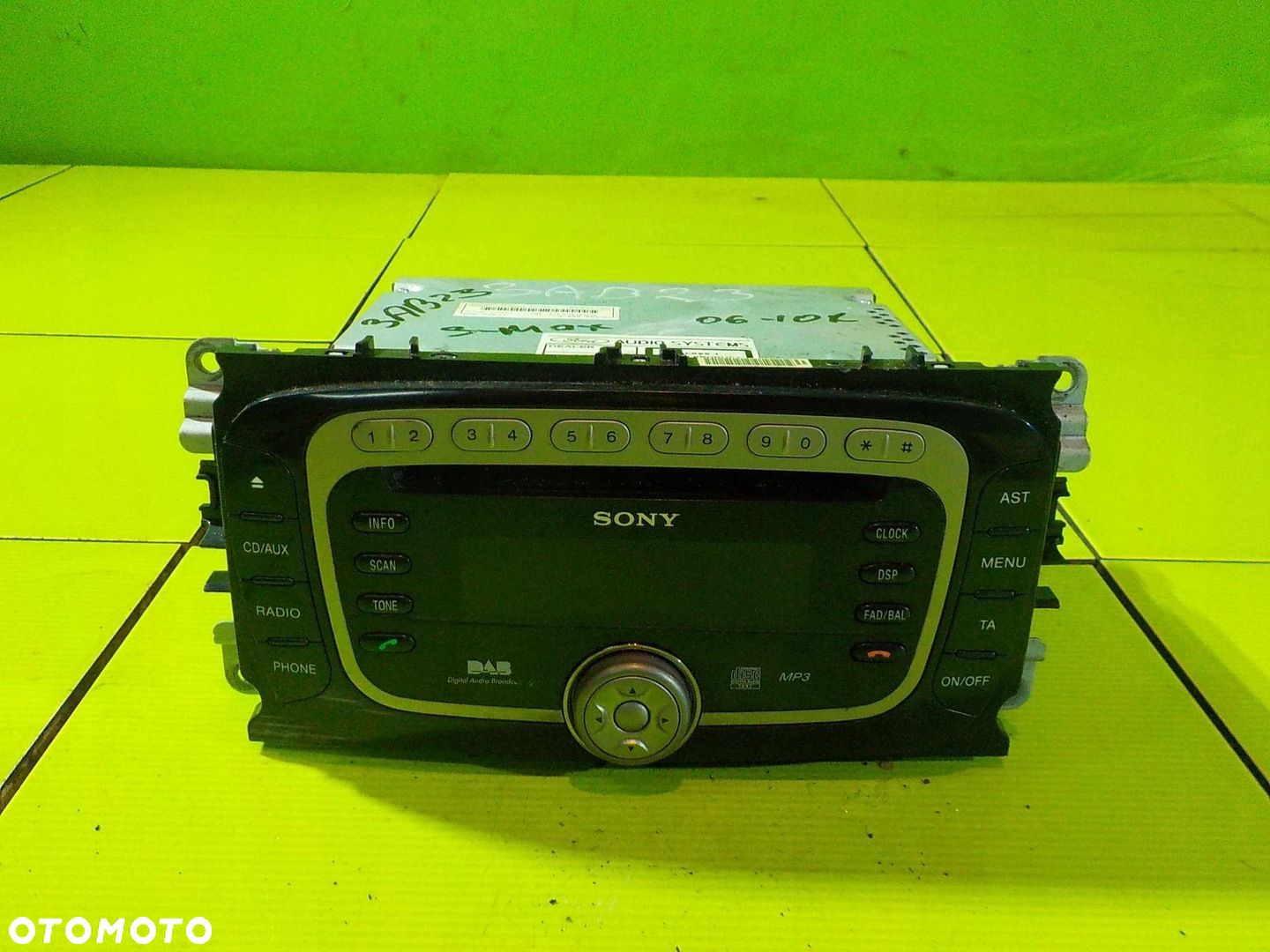 FORD S-MAX I 08r radio CD 8S7T-18C939-LB - 1