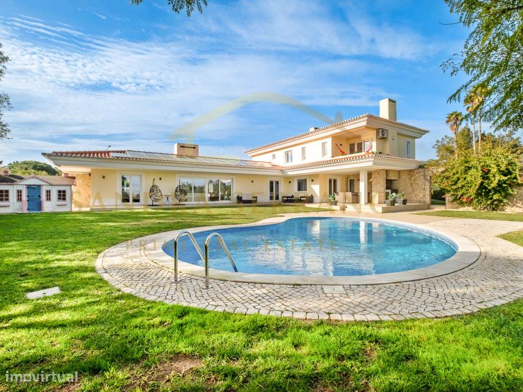 Moradia Exclusiva na Beloura com 10 assoalhadas, vista para o Golf ... - Grande imagem: 2/59