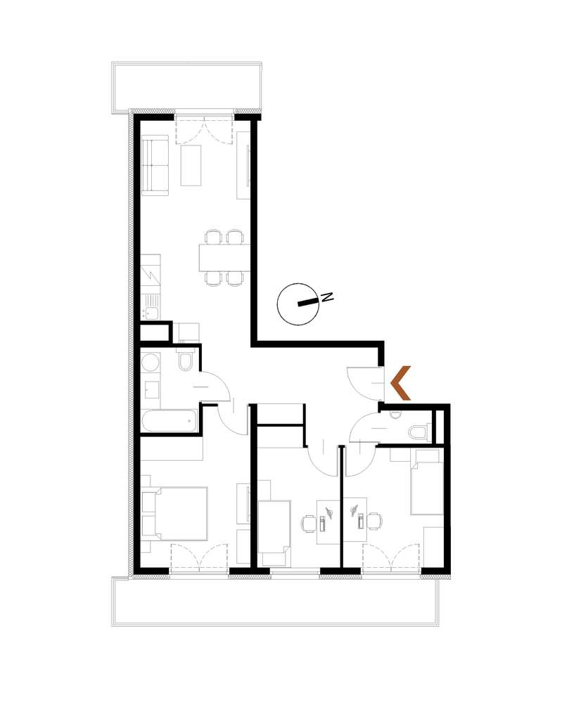 ul. Gdyńska| rabat 900 zł/m2 i dwa m. post. Gratis - Pełny obrazek: 2/12