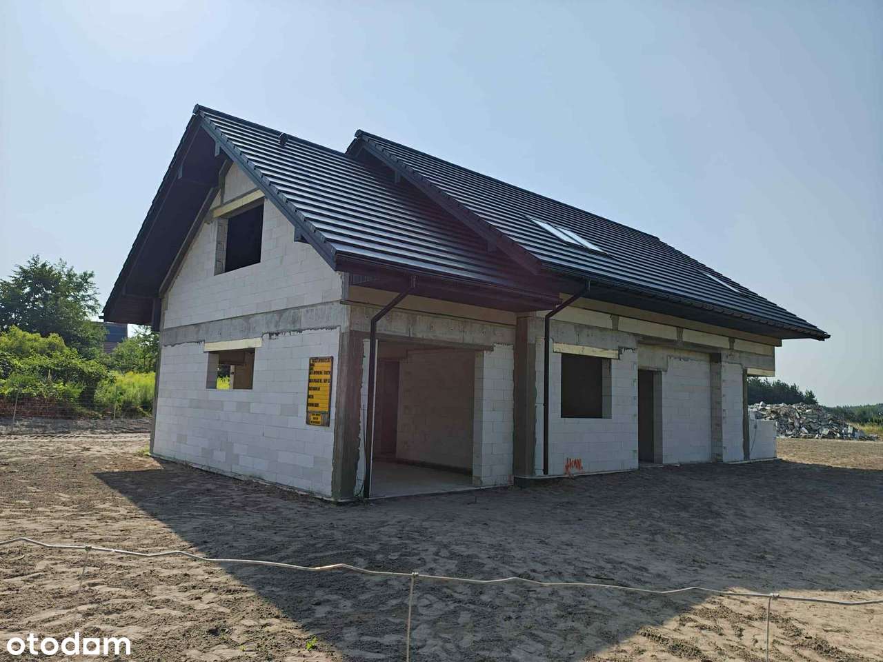 Dom na sprzedaż • Stan surowy otwarty • Działka 12,5 ar - Pełny obrazek: 4/9