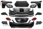 Kit Exterior Complet Mercedes S-Class W221 (2005-2013) Conversie Completa la W222 - livrare gratuita - 1