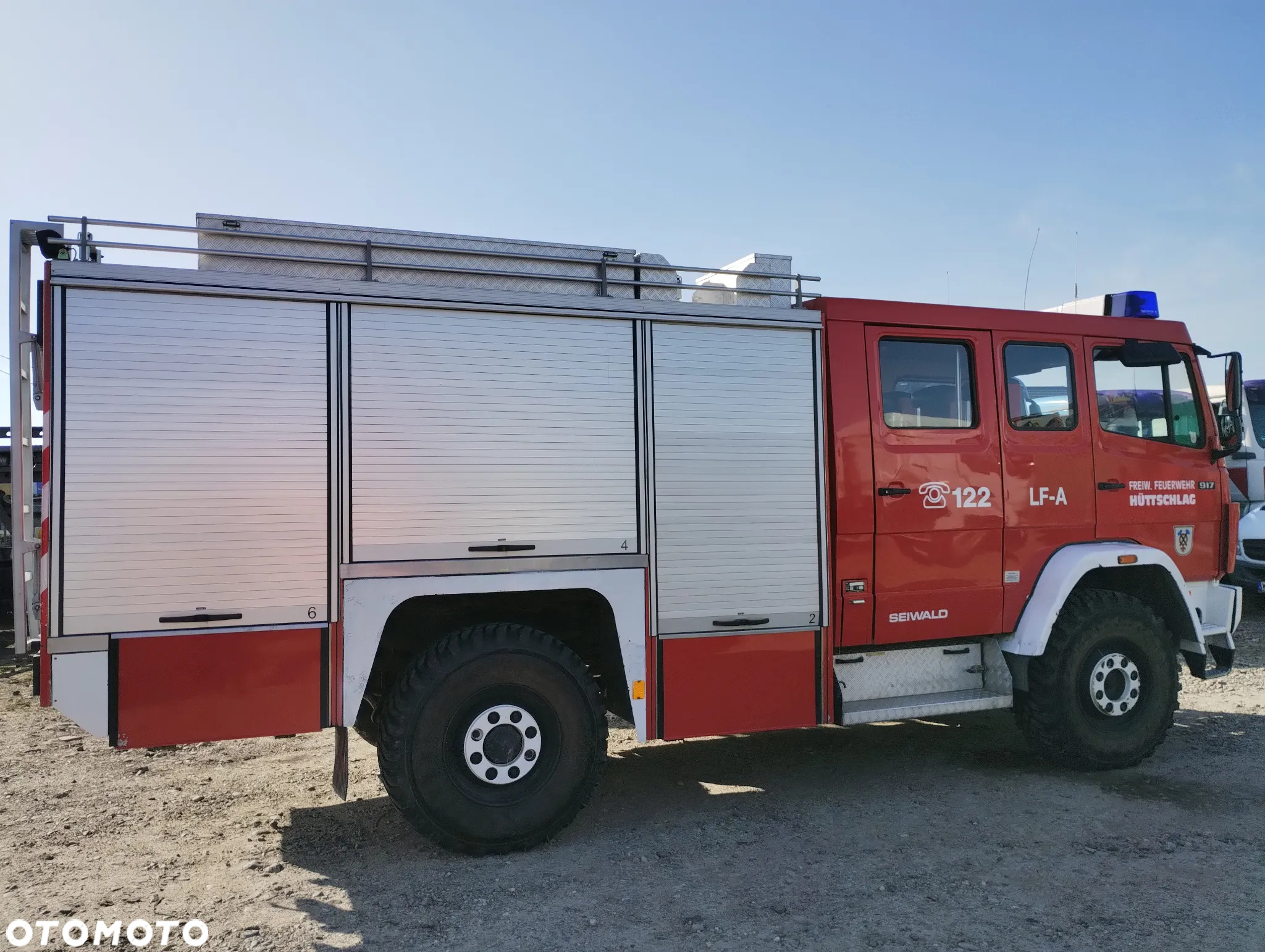 Mercedes-Benz 917 AF 4x4 ZIEGLER 2800L/m strzą pożarna pożarniczy - 4