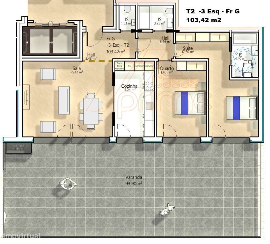 Apartamento T2 - São Martinho do Bispo - Coimbra/Venda-4