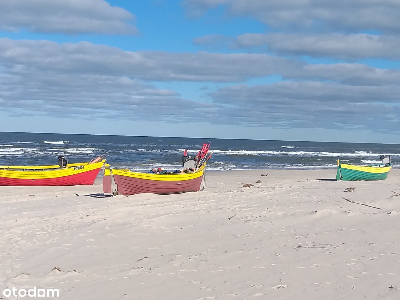 Dębki nad morzem rekreacja pod zabudowę plaża blis