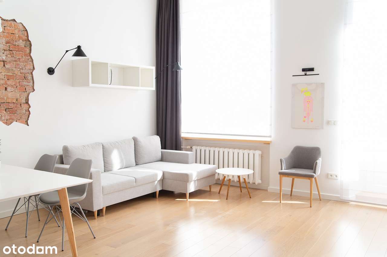 Unique apartment with 4m ceilings and big balcony - pre-war building - Pełny obrazek: 4/14