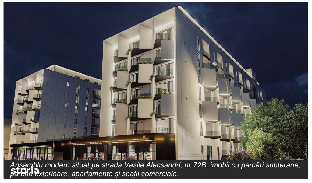 Apartament 3 camere, etaj 1, Vasile Alecsandri 72B!