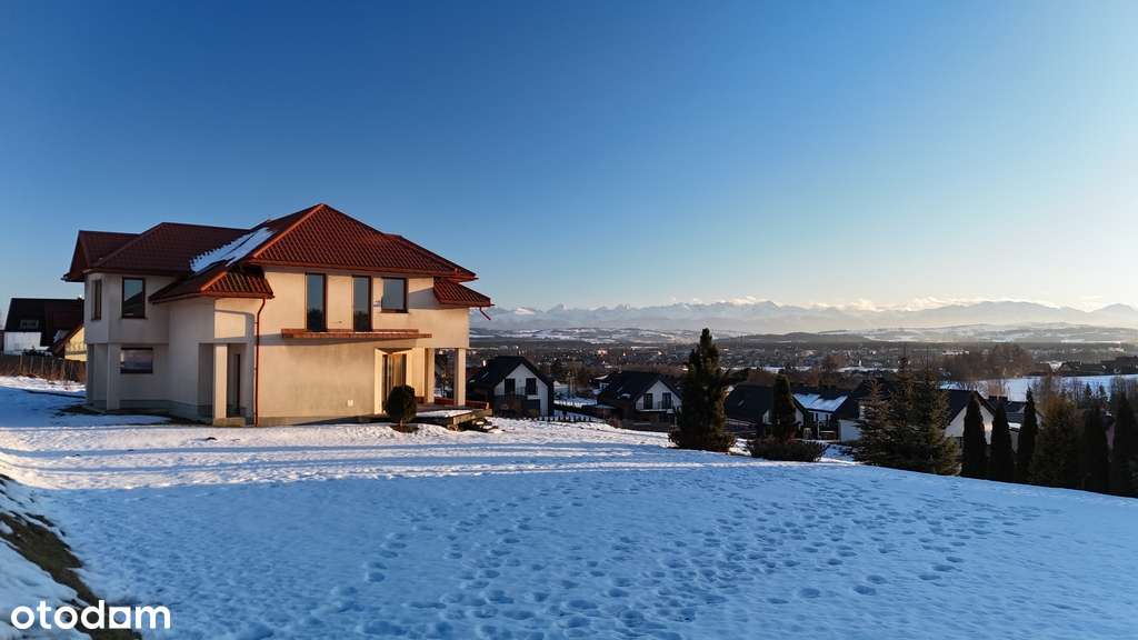 Dom wolnostojący z widokiem na Tatry-14