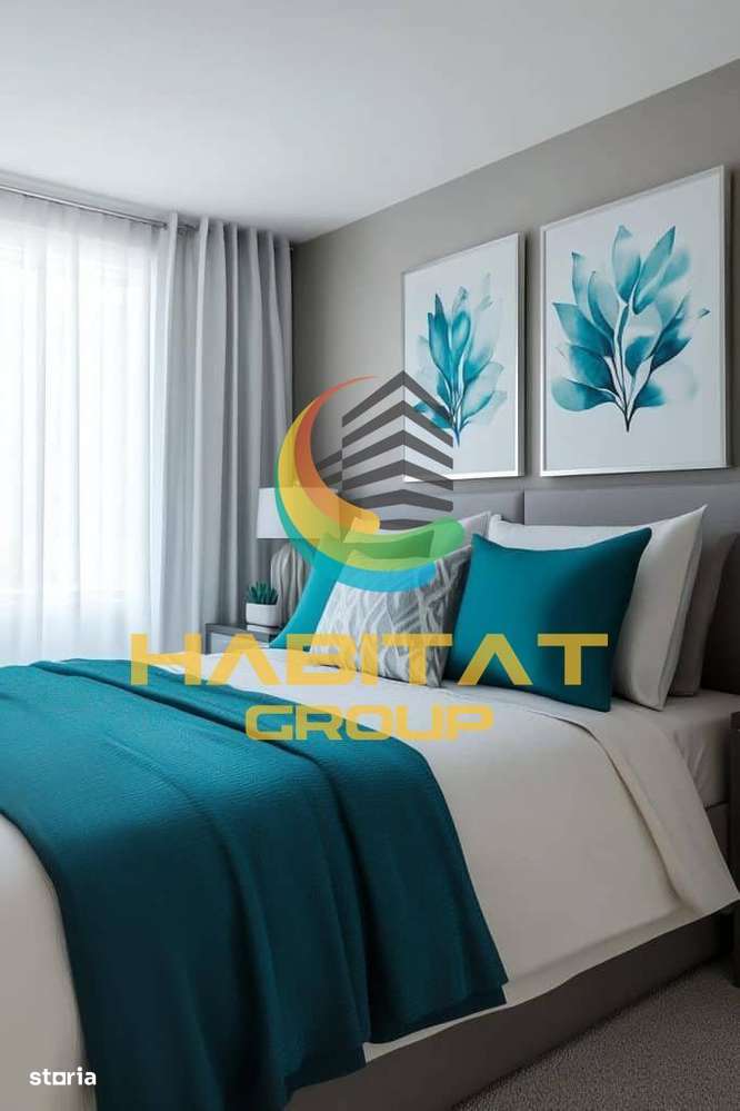 Vanzare ap 2 camere modern bloc nou  finisaje premium etaj 1 langa Par - Imagine principală: 5/13