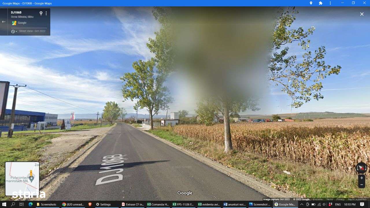25600mp, Ocna Sibului, la intrarea dinspre Sura Mica, zona din apropie - Imagine principală: 5/6