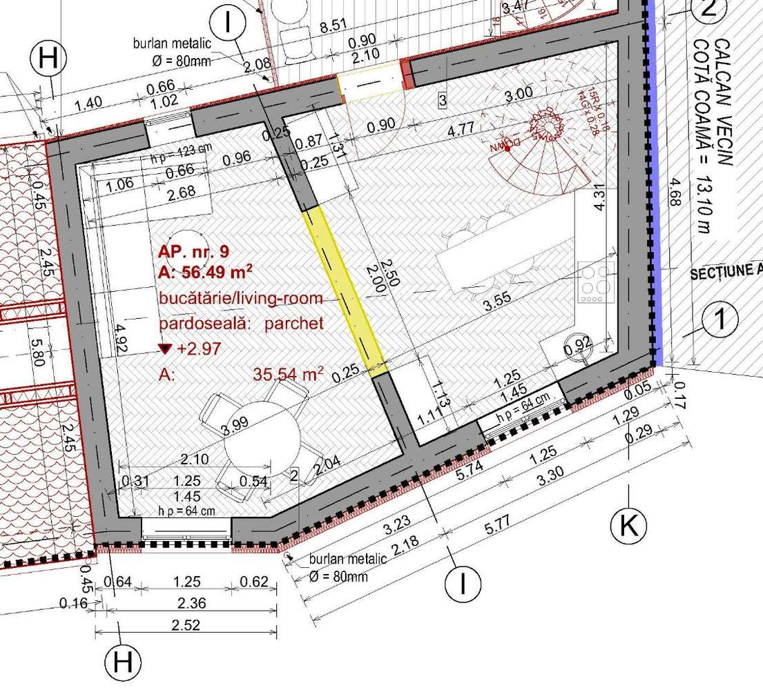 Comision 0%, apartament nou, 2 camere, in centrul orasului - Imagine principală: 5/6