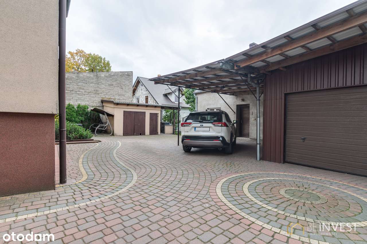 Przestronny dom wolnostojący z dodatkowym warsztatem | Duży taras-13