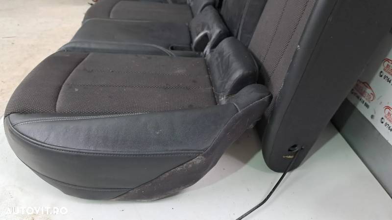 Interior din piele neagra si material pentru AUDI A4 B9 S-LINE - 4