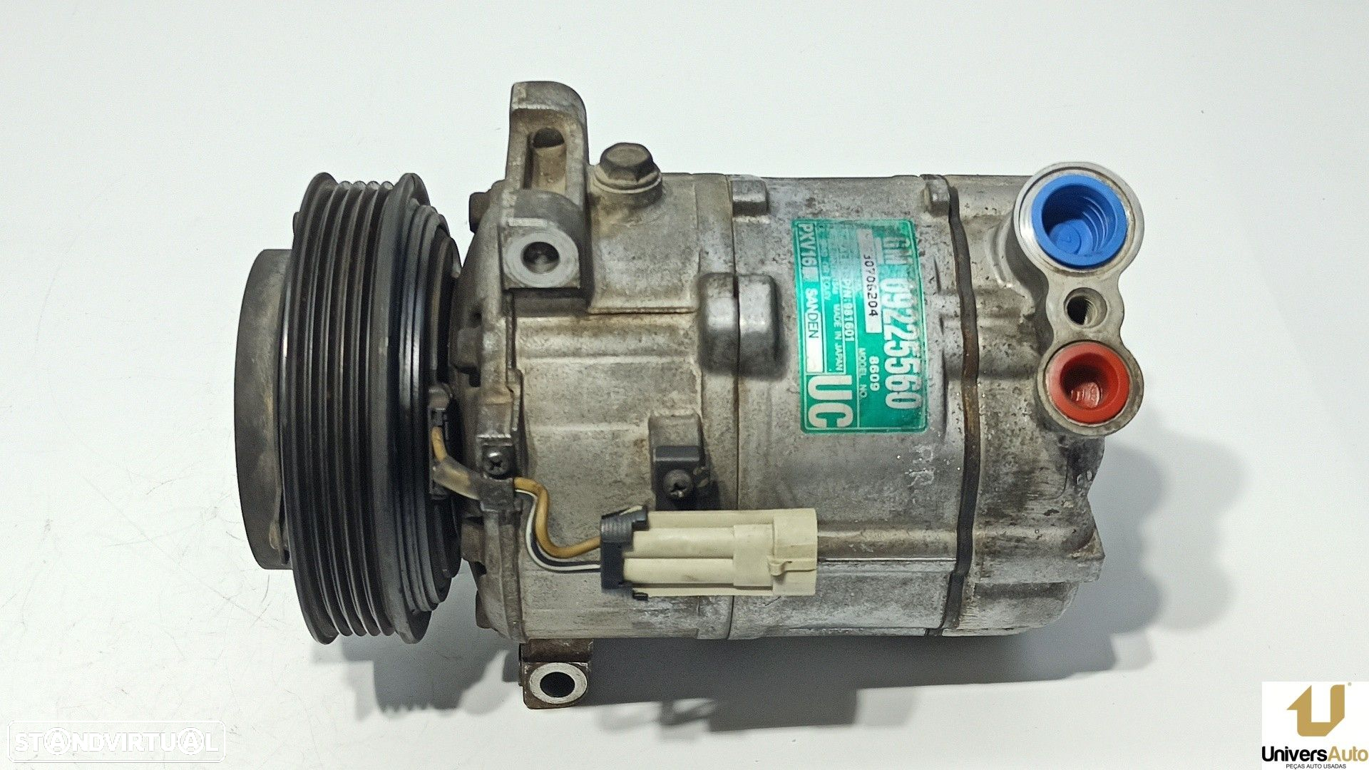 COMPRESSOR DE AR CONDICIONADO OPEL VECTRA C BERLINA COMFORT - 4