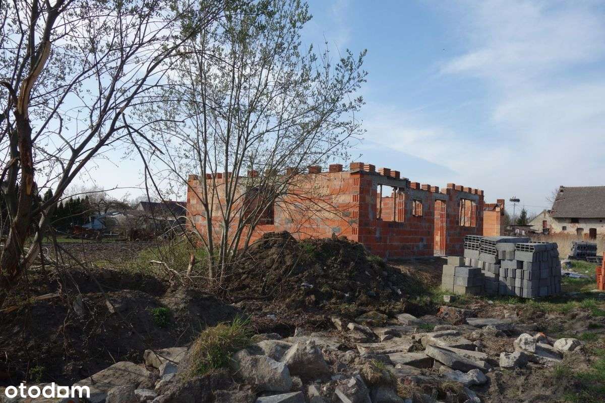 Działka z rozpoczętą budową oraz pieknym widokiem - Pełny obrazek: 4/7