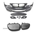 KIT PARA-CHOQUES + GRELHA PARA BMW E60 03-07 LOOK M5 PDC SRA - 2