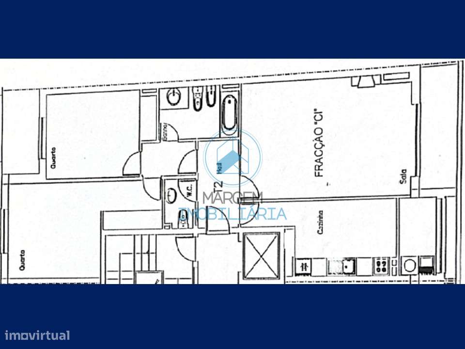 T2 com 2 varandas e garagem | Centro Famalicão-16