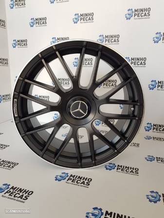 Jantes Mercedes Novo (C63S) AMG em 19 Satin Black - 7