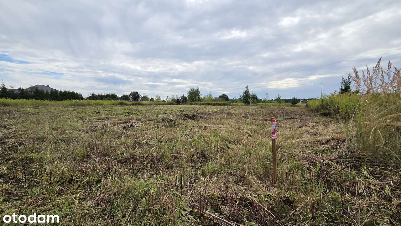 Działka 1020m2 dostępne media woda, prąd, kanalizacja - Pełny obrazek: 4/5