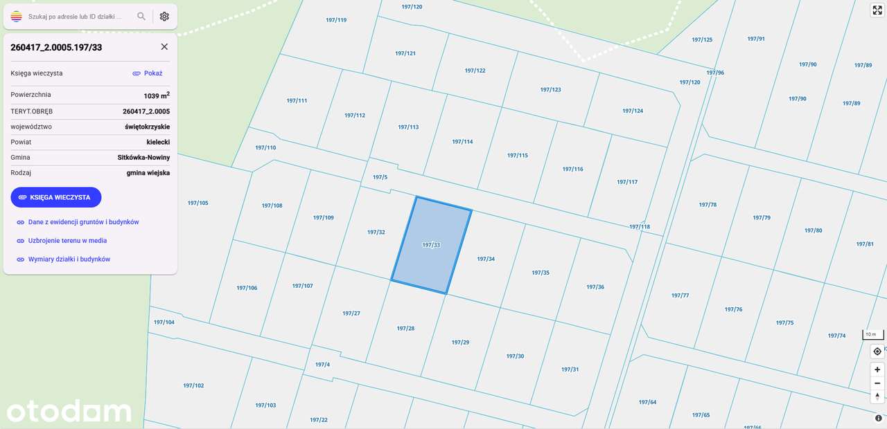 Działka w Zgórsku - Pełny obrazek: 4/5