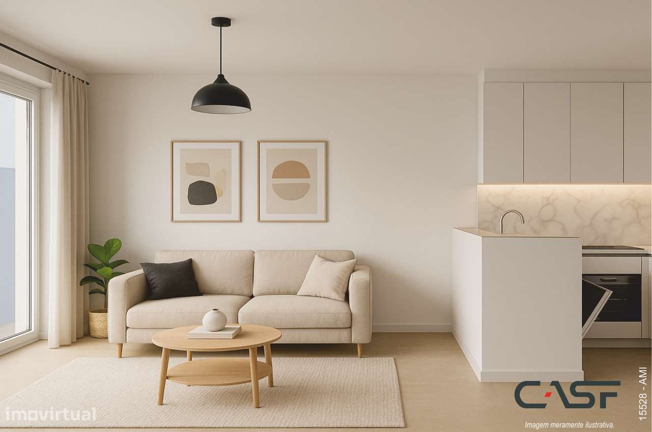 Apartamento T2 - Fração H - Salvaterra de Magos - CASF - Grande imagem: 3/6