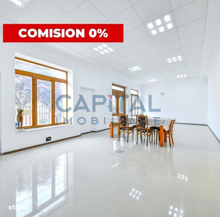 Comision 0%! Spatiu de inchiriat, 90mp, 4 parcari, finisat, Dambul Rot