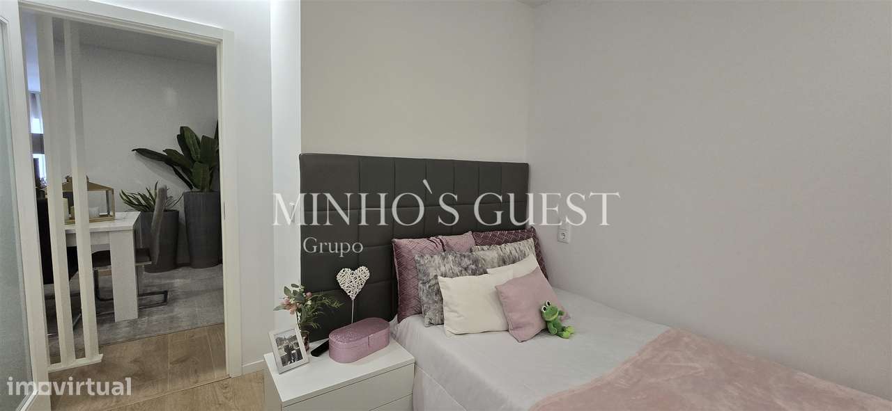 Apartamento T0+2 NOVO junto á Escola EB 2,3 de Pevidém - Guimarães-12