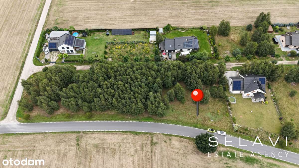 Działka budowlana 1 344 m² w Radzewie obok Kórnika-1