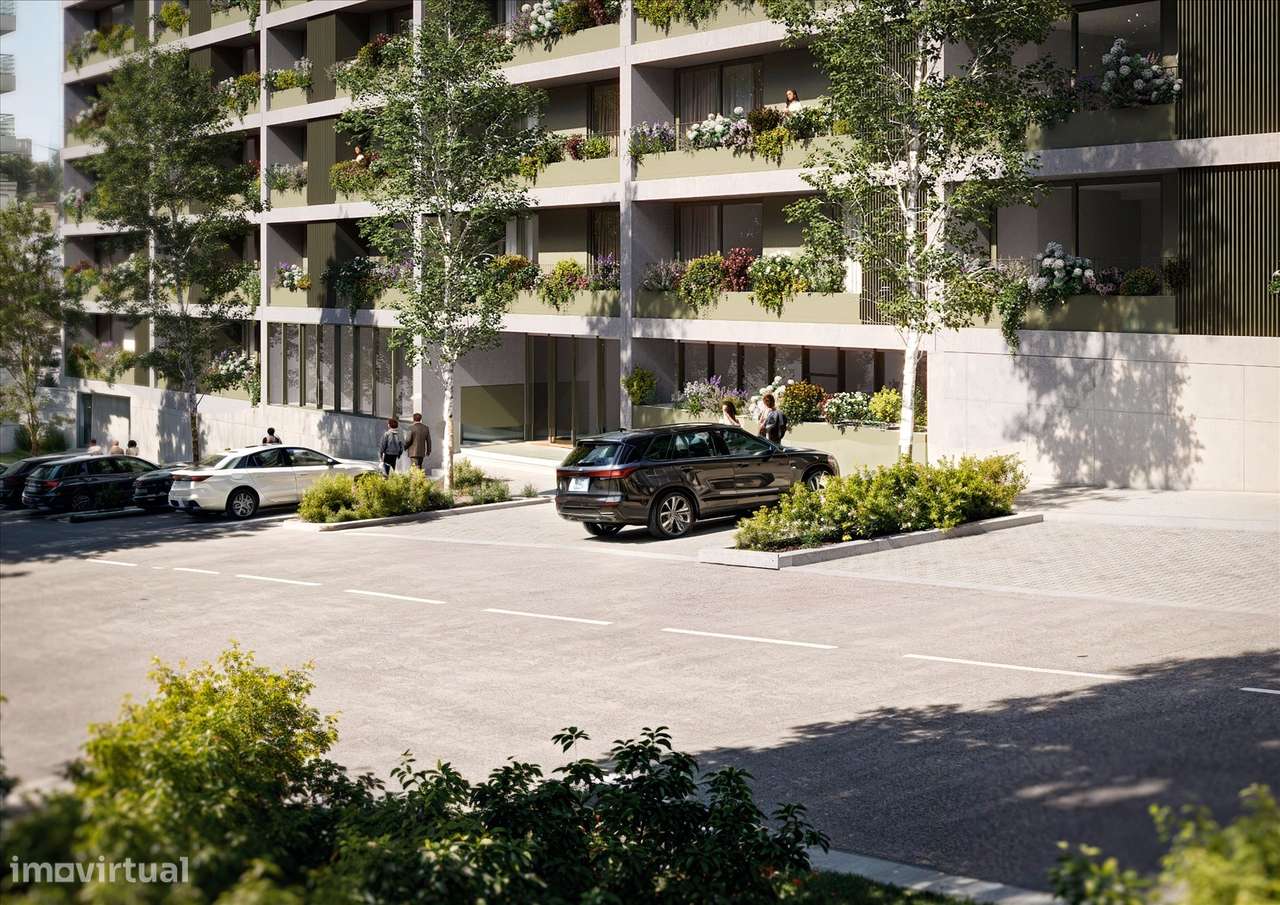 Apartamento T1 com Varanda no The Urban Yard | Jardins da Arrábida-3
