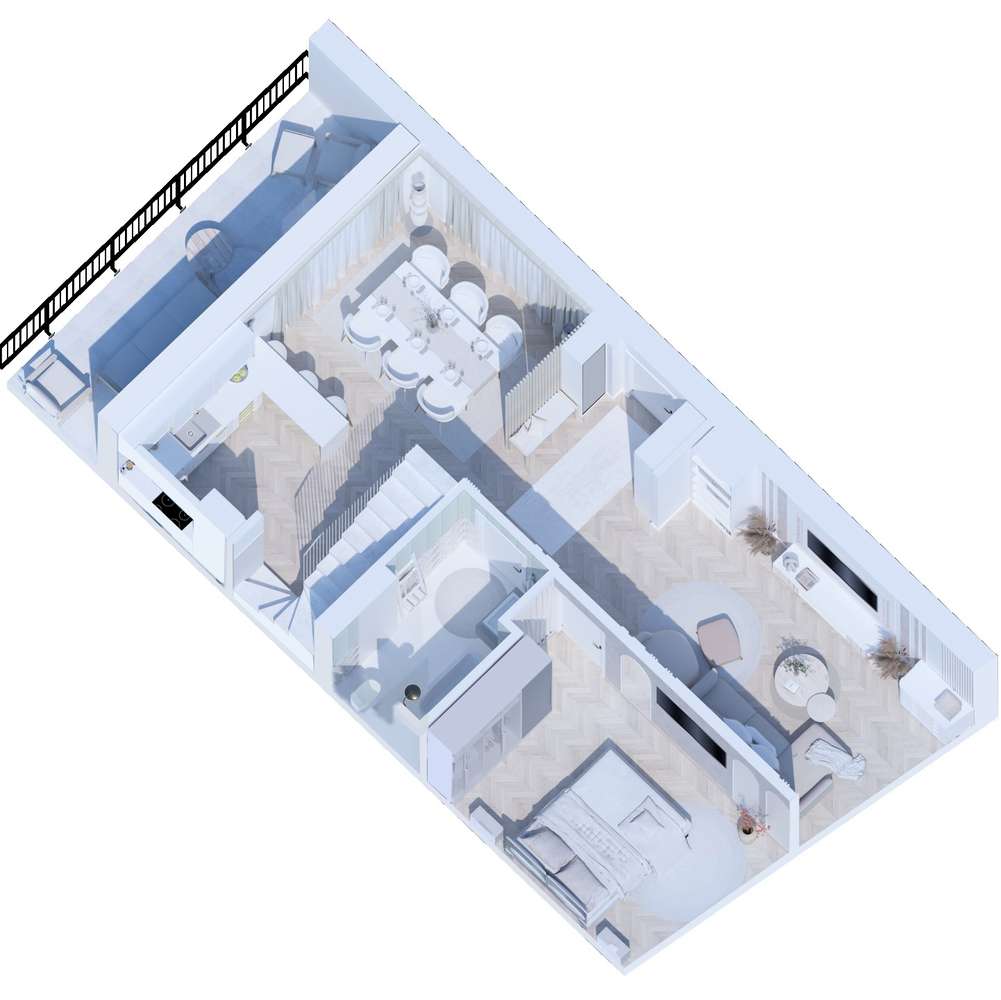 GOTOWE z ogródkiem, 4/5 pokojów, PAWŁOWICE-4