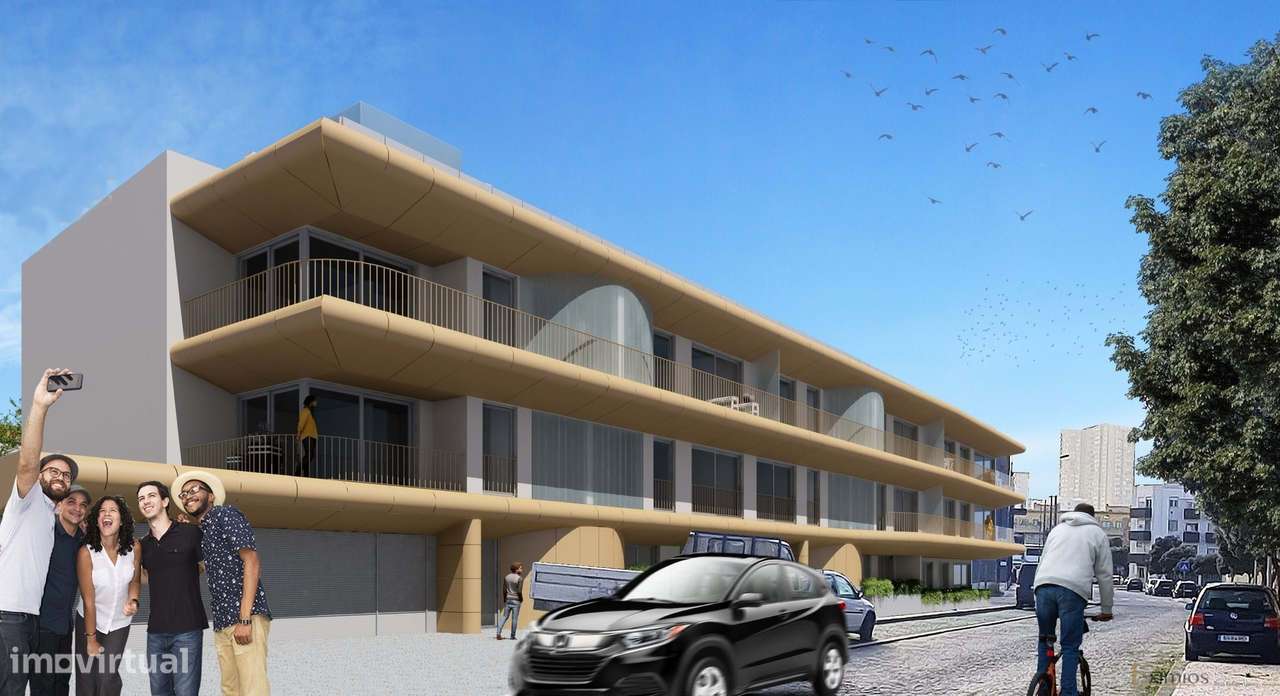 Apartamento T3, em construção, na Póvoa de Varzim - Grande imagem: 4/6