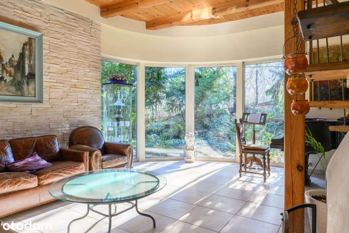 Klimatyczna willa przy Lesie Kabackim.-5