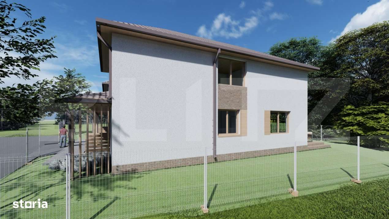 Oportunitate! Proiect in executie ! Casa individuala, 4 camere, 3 bai, - Imagine principală: 4/6