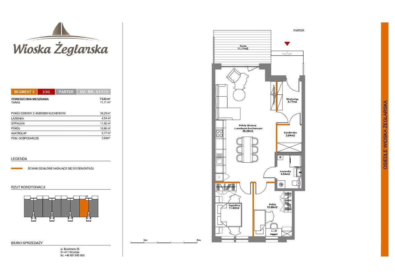 OSTATNIE dostępne mieszkanie 23G - Wioska Żeglarska-5