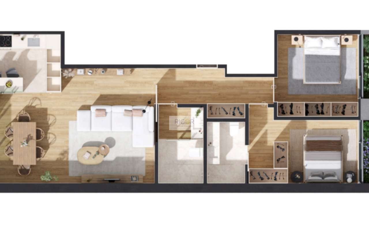 Apartamento T2 com varanda Matosinhos SUL a 300mts da praia-8