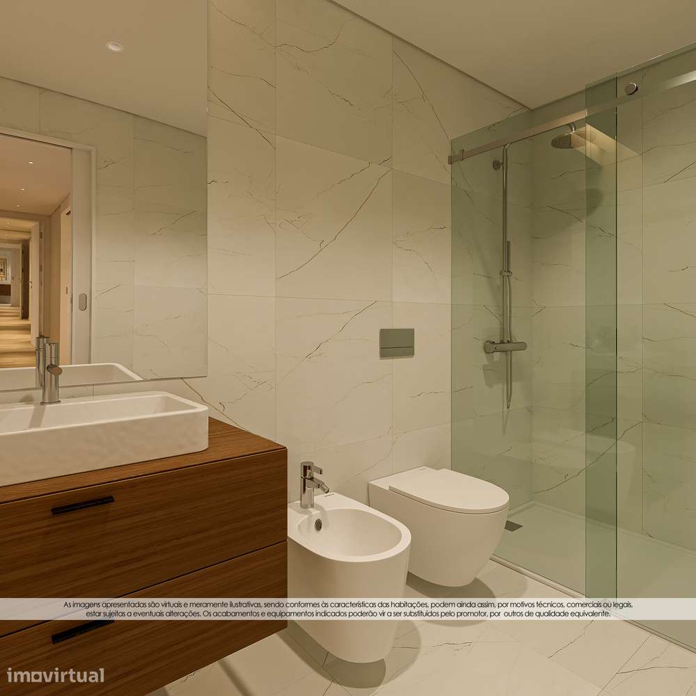 T2 | Novo | Varanda | Último Piso | Lugar de Garagem | Arrumos-15