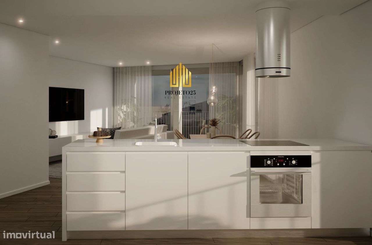 T4 NOVO (em construção) com 4 frentes, Terraço Privativo e Piscina. - Grande imagem: 5/27