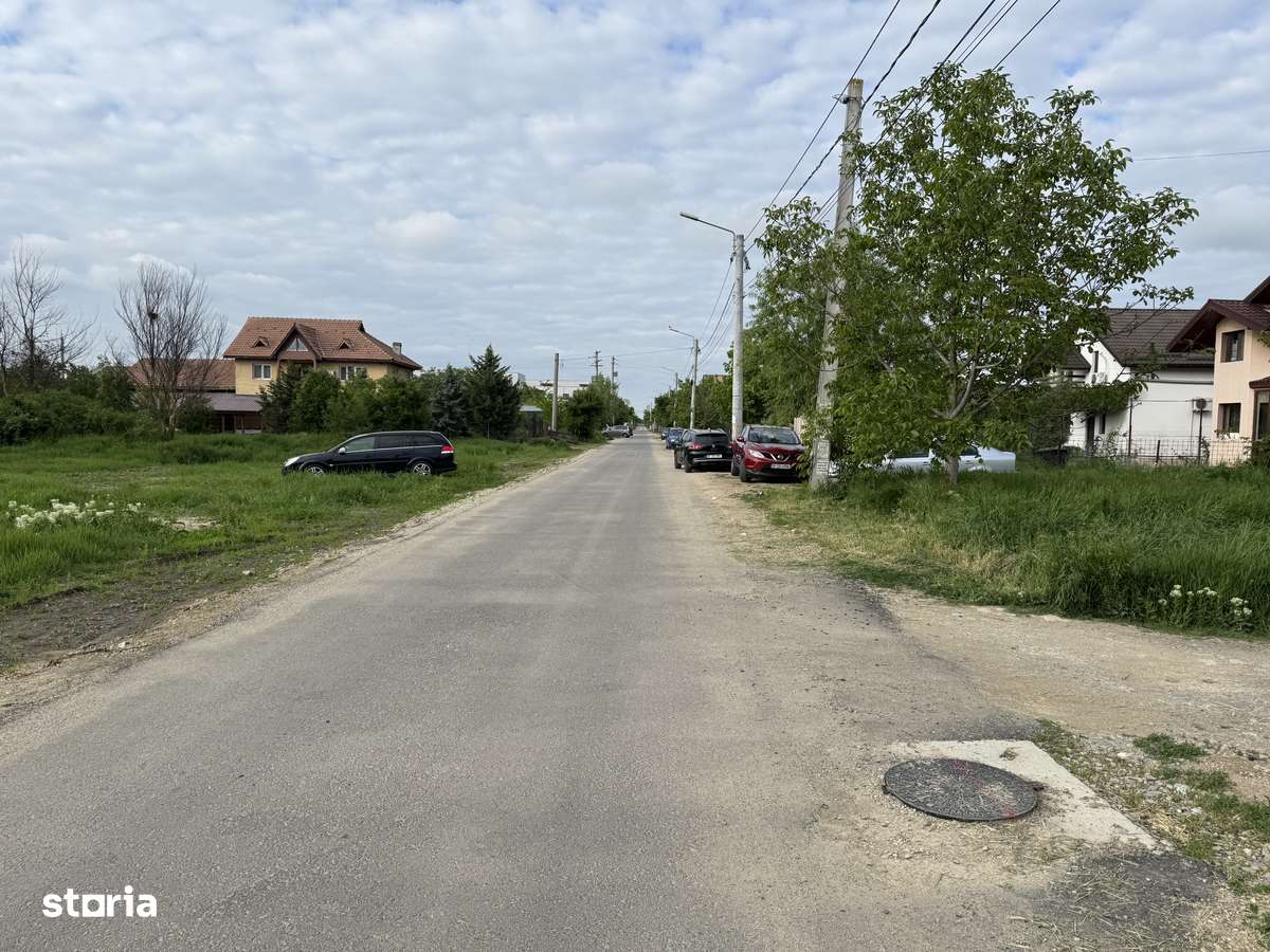 Vânzare teren 1500 mp / deschidere 36 cu toate utilitățile pe strada-4